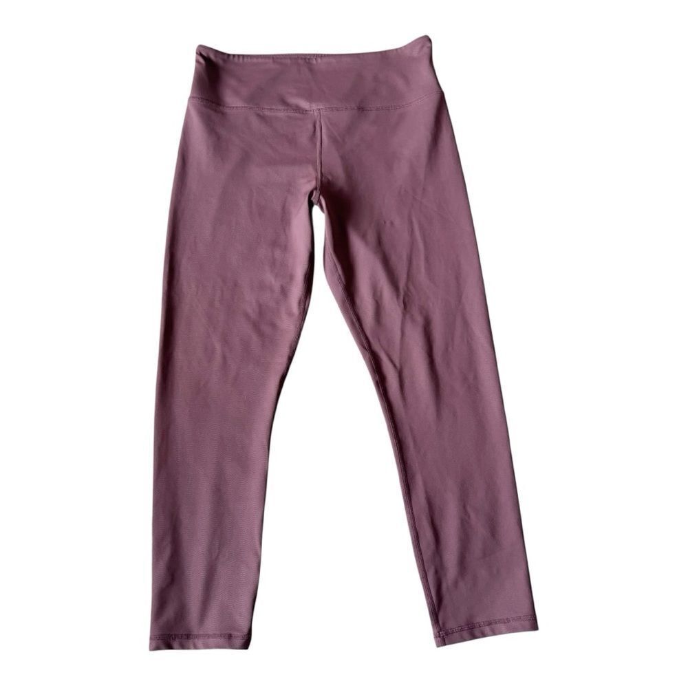 Zyia Active Womens 7/8 Brown Athletic Workout Performance Legging Size 14-16